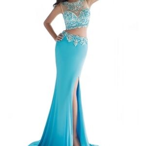 Alyce 6391 Prom Dress Blue